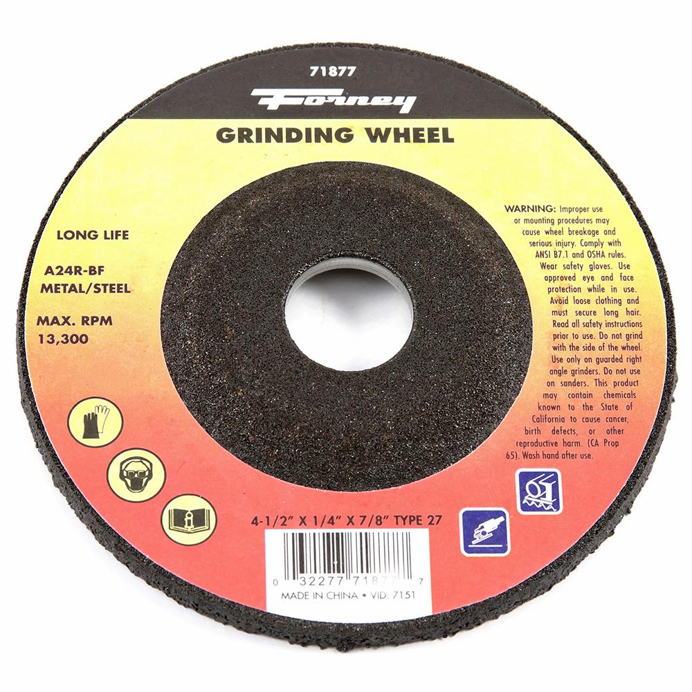 Forney Type 27 Grinding Wheel