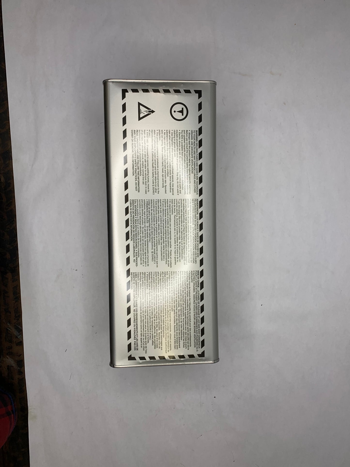 ESAB Sure Weld 10P+ E6010 1/8" Welding Electrode 50 lb Hermetically Sealed Package 811004050