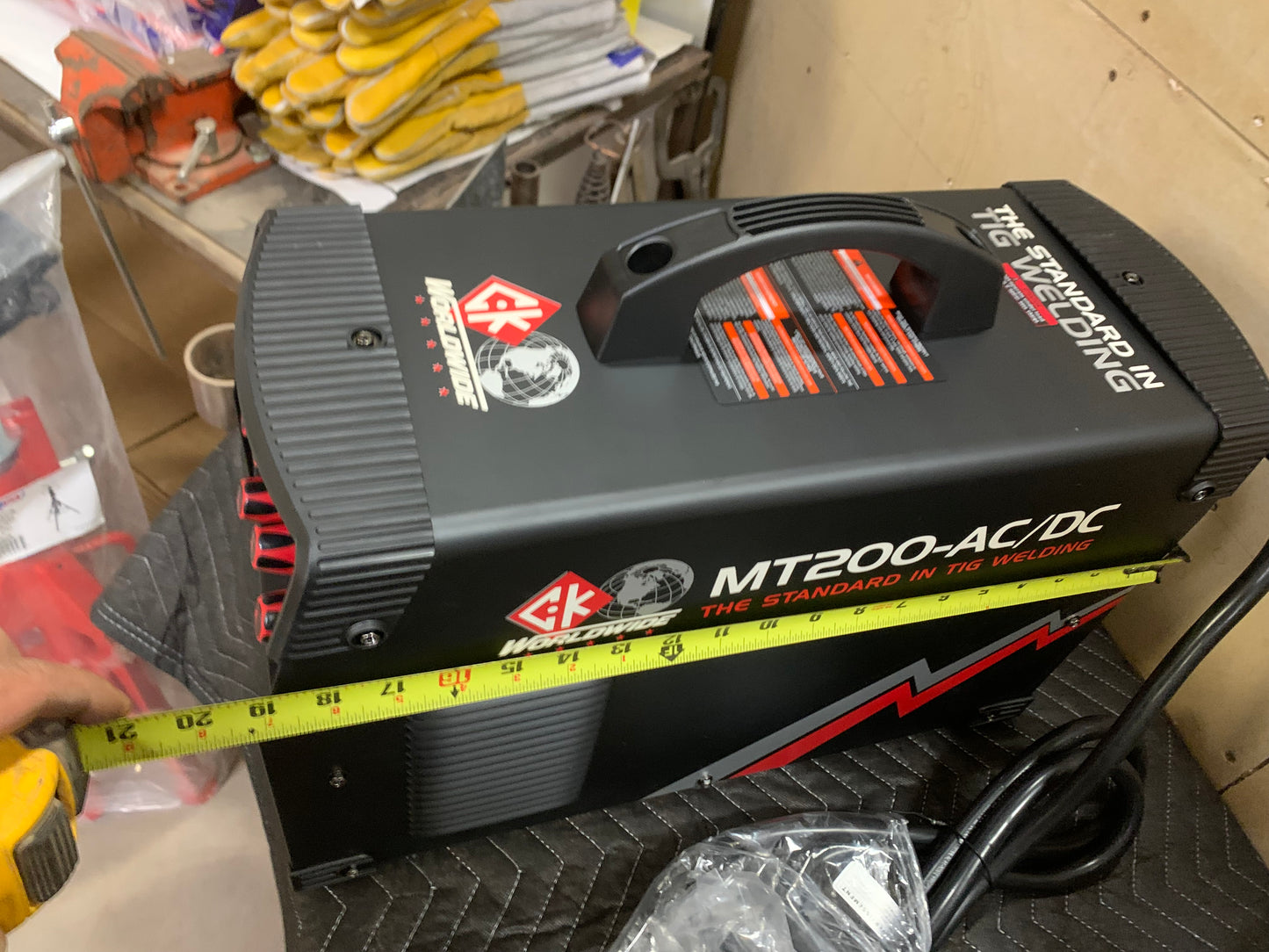 AC/DC TIG Welder - CK Worldwide MT200-AC/DC