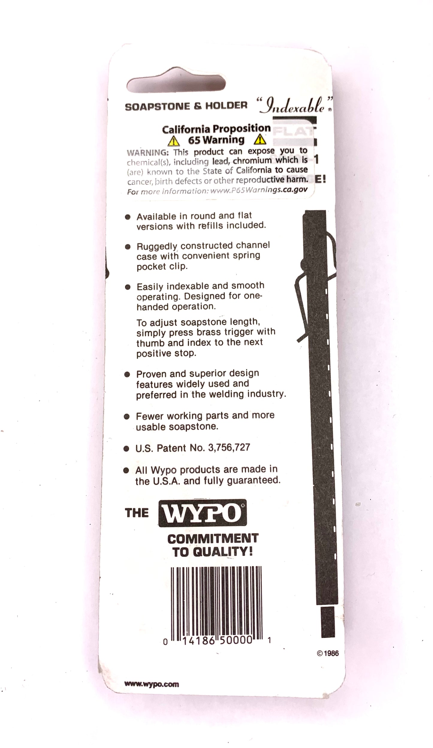 Soapstone & Holder (WYPO Flat)