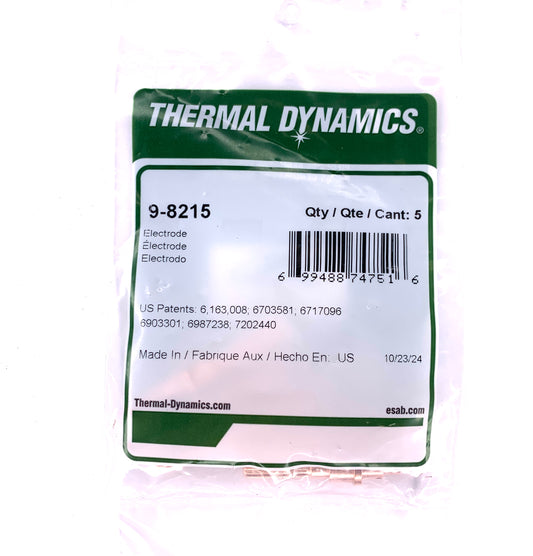 Thermal Dynamics 1Torch Standard 120 Amp Electrode (5 pack) 9-8215