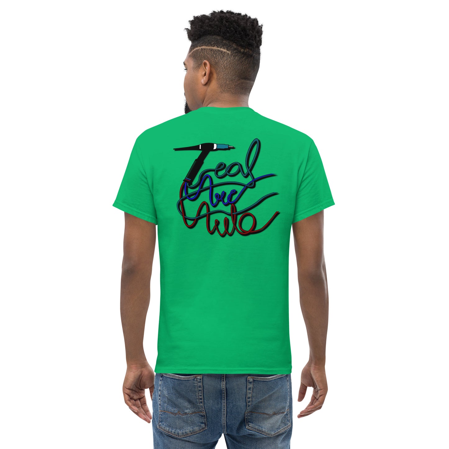 Unisex classic Teal Arc Auto tee