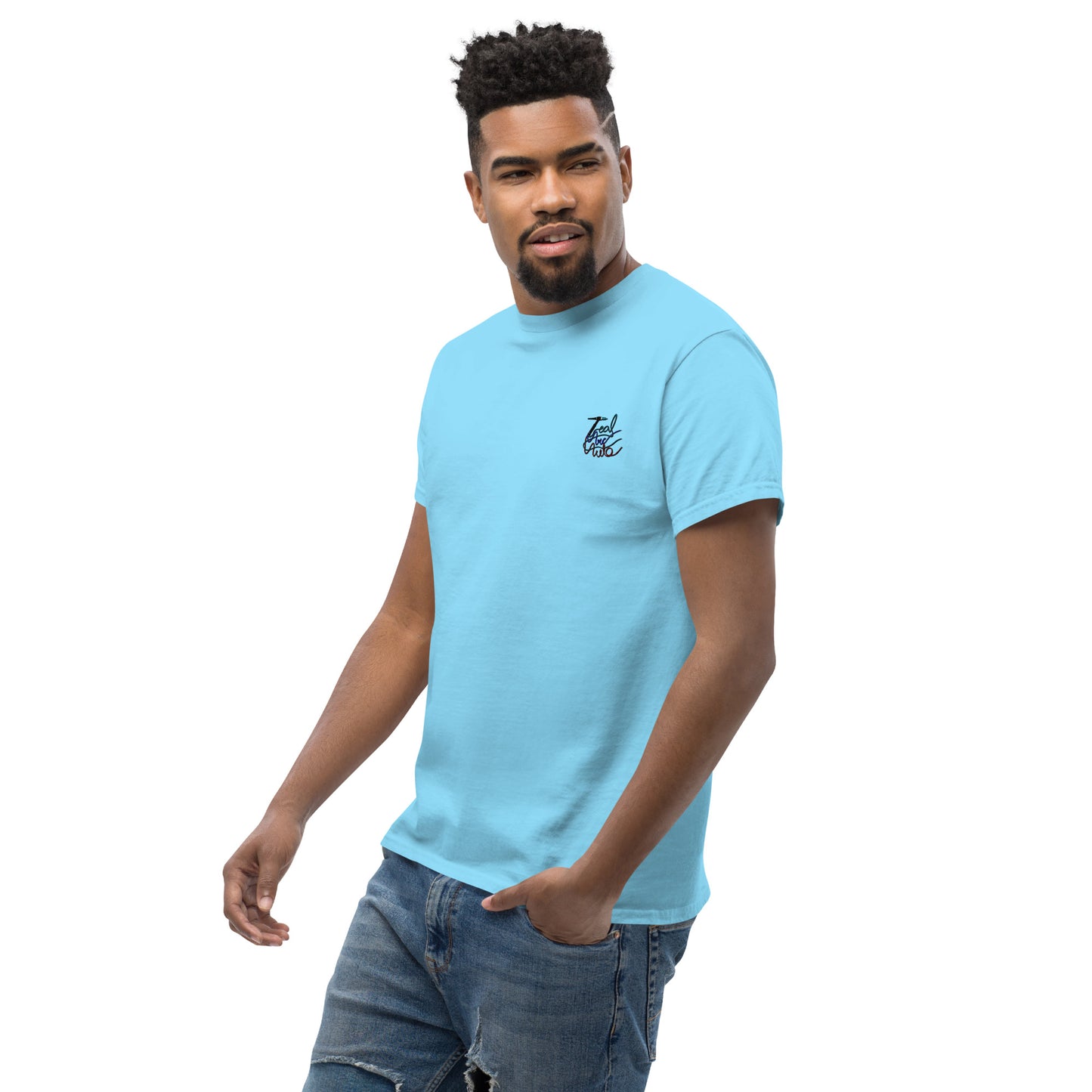 Unisex classic Teal Arc Auto tee